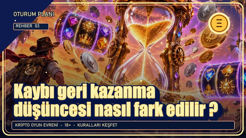 Kaybı geri kazanma düşüncesi nasıl fark edilir? için kripto temalı oyun kapağı