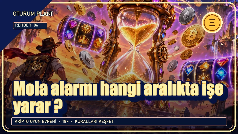 Mola alarmı hangi aralıkta işe yarar? için kripto temalı oyun kapağı